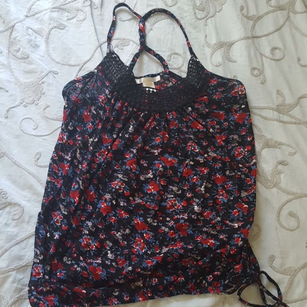 Rose tank top